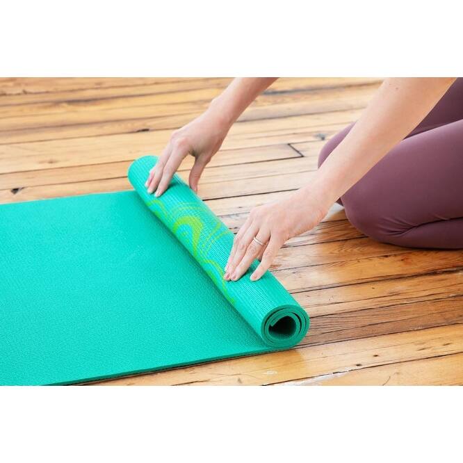 Sol Living Yoga Mat Premium Non Slip Extra Thick Exercise Mat for Yoga, Pilate, Mediation - 24 -In x 72 -In