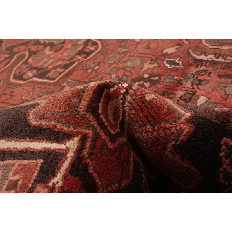 ECARPETGALLERY Hand-knotted Sarabi Red Wool Rug - 8'0 x 12'0