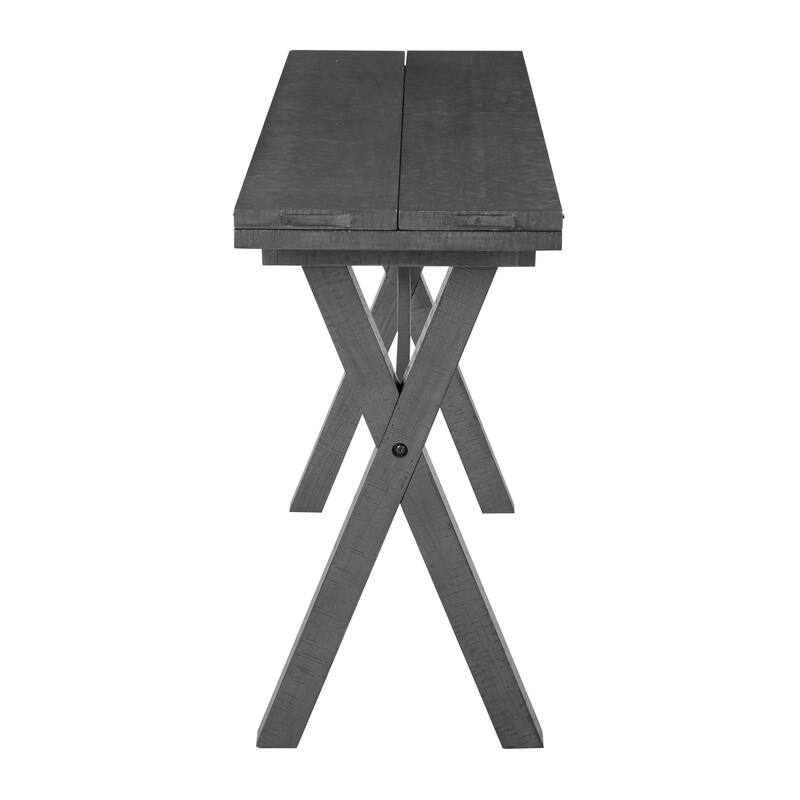 OSP Home Furnishings Flip Top Table