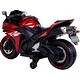 preview thumbnail 5 of 16, 12V Kids Ride On Motorcycle,550W Electric Ride On Motorcycle with Training Wheels, Light Wheels, Manual Throttle,LED Lights