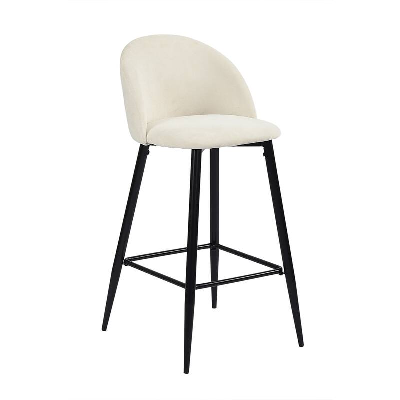 Upholstered Bar Stools Set of 2