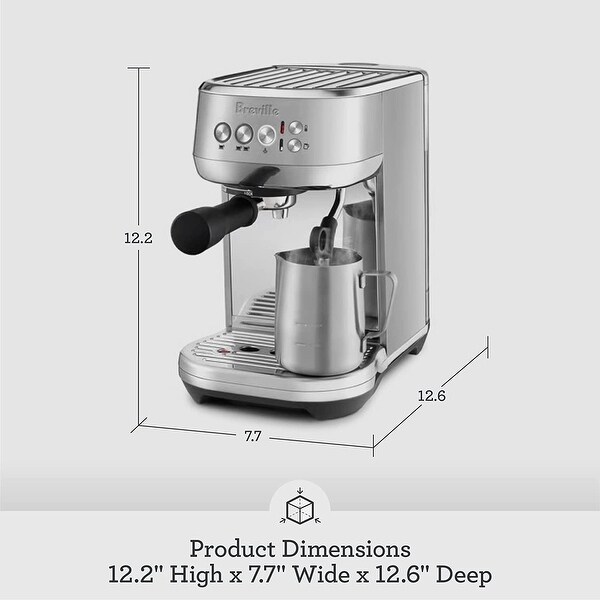 Breville Bambino Plus Espresso Machine - 64 oz. (Black Truffle
