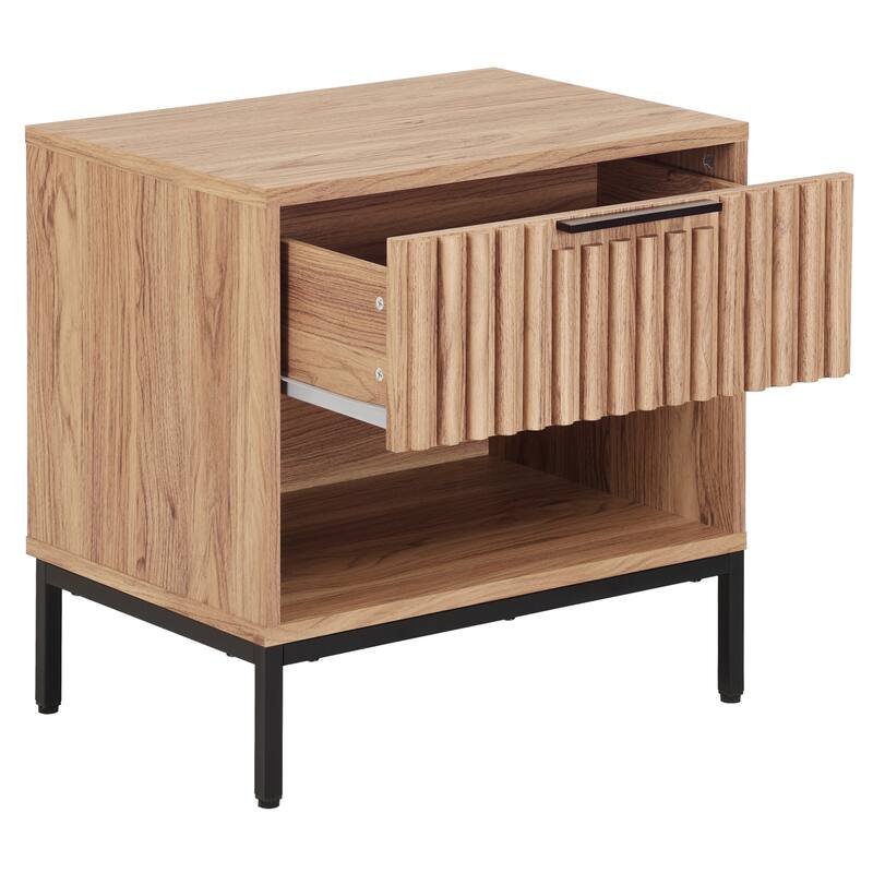 SAFAVIEH Home Lylia 1-Drawer Nightstand