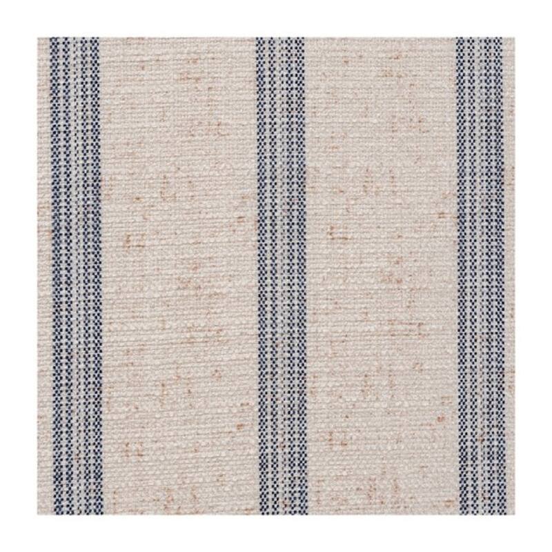 Roomfitters 37.5-Inch Upholstered Dining Chair, Reclaimed Wheat Wood Frame with Brass Nailhead Trim, Beige