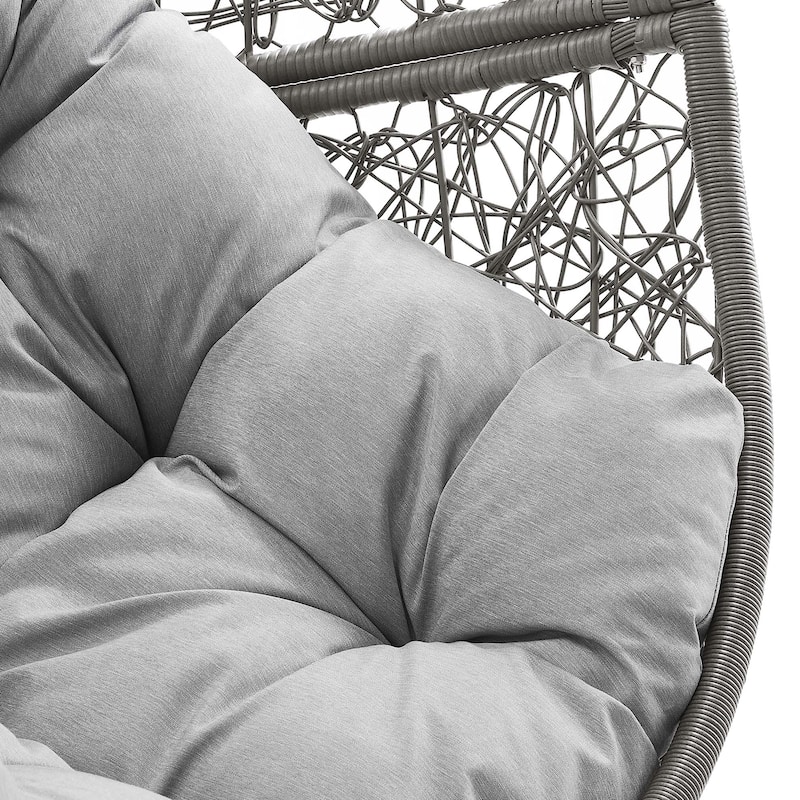 Encase Outdoor Patio Rattan Swing Chair