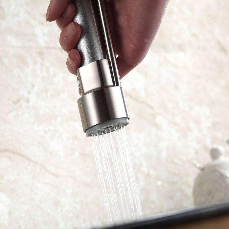 Pull-Down Spray Kitchen Faucet