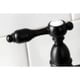 preview thumbnail 11 of 9, Kingston Brass Tudor 1.8 GPM Bridge Kitchen Faucet - Includes Side