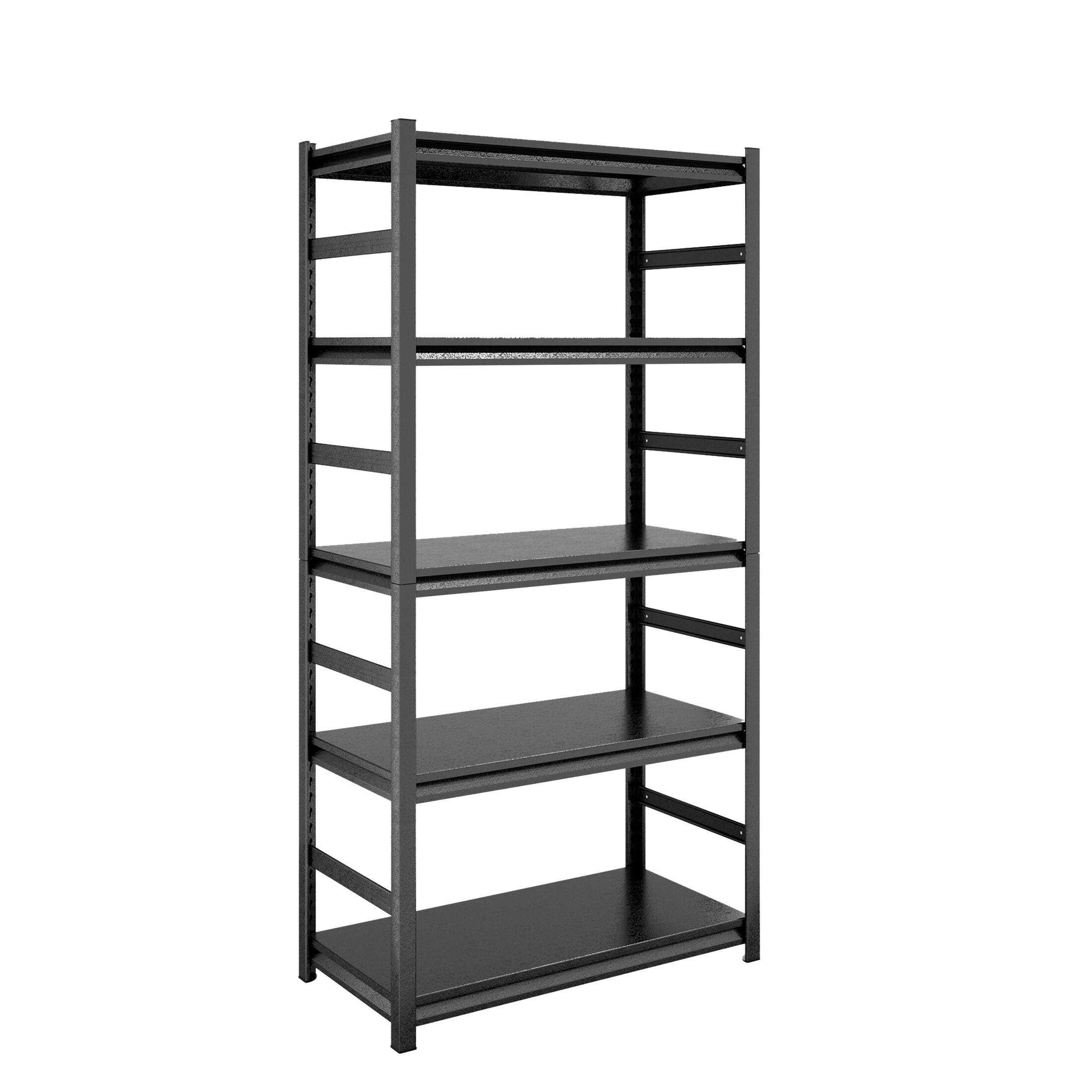 5Tier Adjustable Heavy Duty Metal Storage Shelves Bed Bath & Beyond
