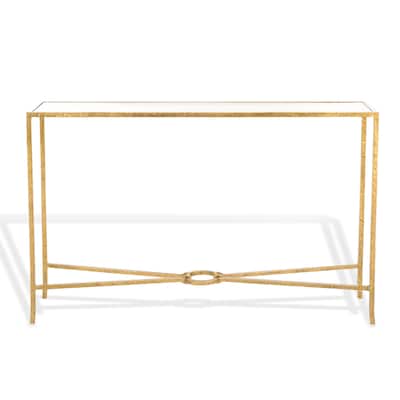 SAFAVIEH Couture Tauri Forged Metal Rectangle Console Table - 49"W x 13"D x 30"H