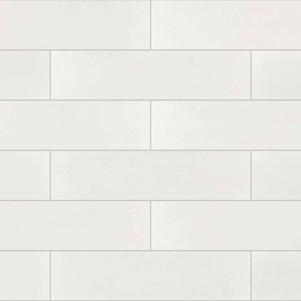 Shaw Noble - 3" x 12" Rectangle Tile - Light Polished Ceramic Visual -
