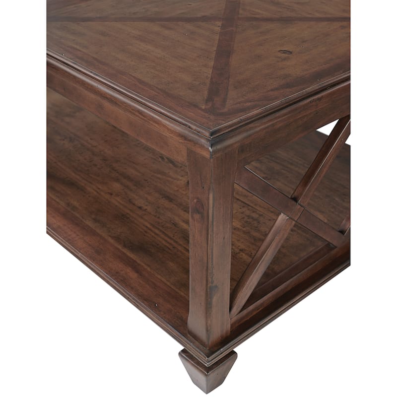 Stockbridge 45"L Wood Coffee Table