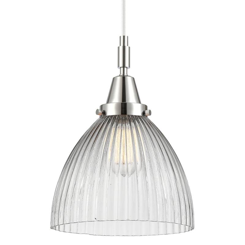 Innovations Lighting 447-1P-G222 Seneca Falls 10" Wide Mini Pendant - Polished Chrome