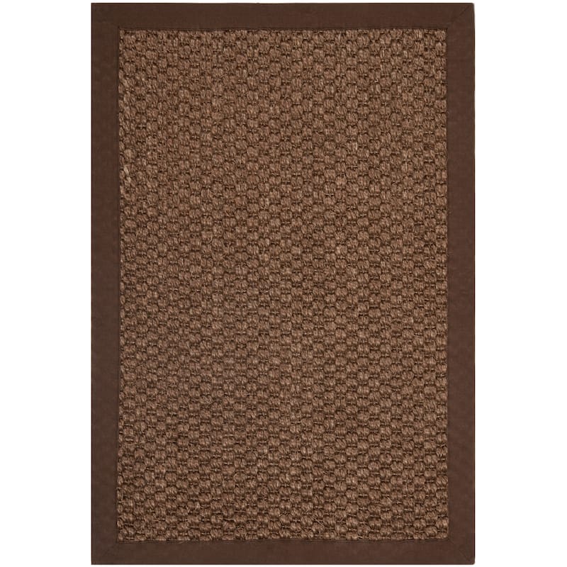 SAFAVIEH Natural Fiber Giesela Sisal Rug - 2' x 3' - Chocolate