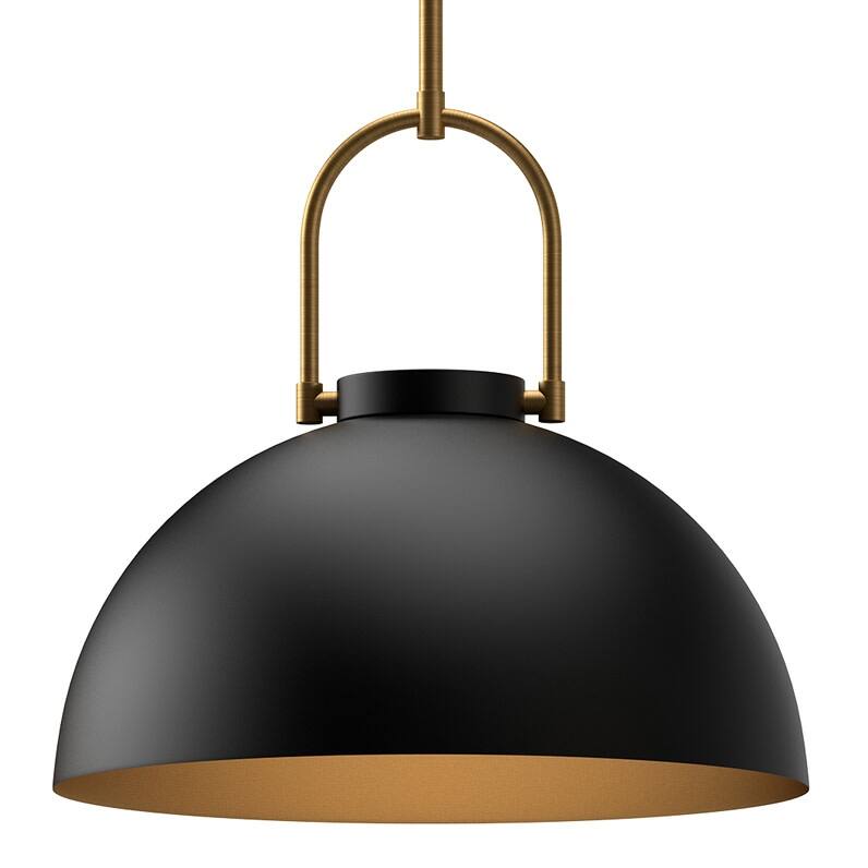 Alora Lighting PD504016 Harper 16" Wide Pendant - Matte Black