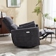 preview thumbnail 58 of 68, HOMYKA Power Rocker Swivel Recliner with USB and Type-C Ports