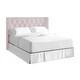 preview thumbnail 13 of 25, CraftPorch Luxurious Velvet Wingback Tufted Upholstered Bed