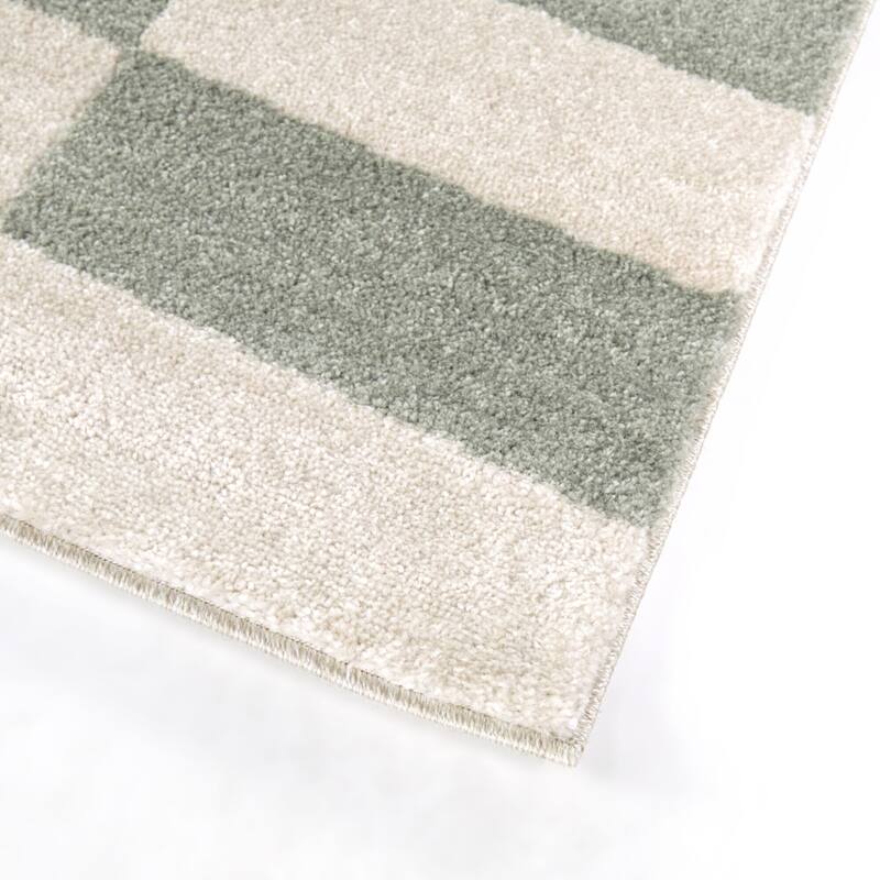 Elijah Checkered Area Rug
