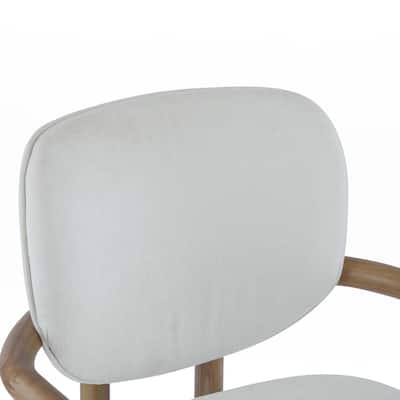 Dining Chairs Set of 2 Upholstered Arm Chairs