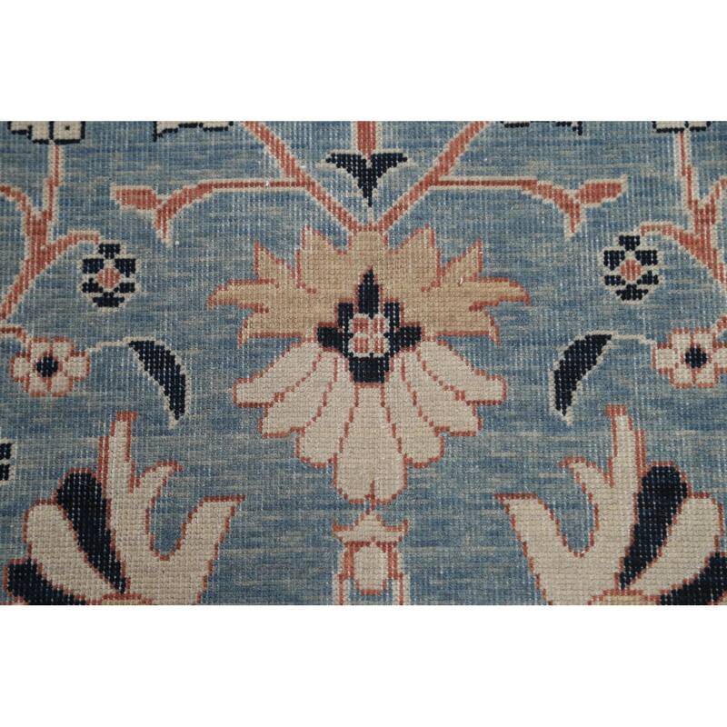 Sultanabad Ziegler Turkish Oriental Area Rug Wool Hand-knotted Carpet - 9'9" x 13'0"