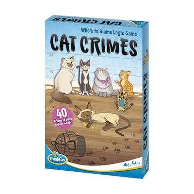 ThinkFun Cat Crimes Board Game - N/A