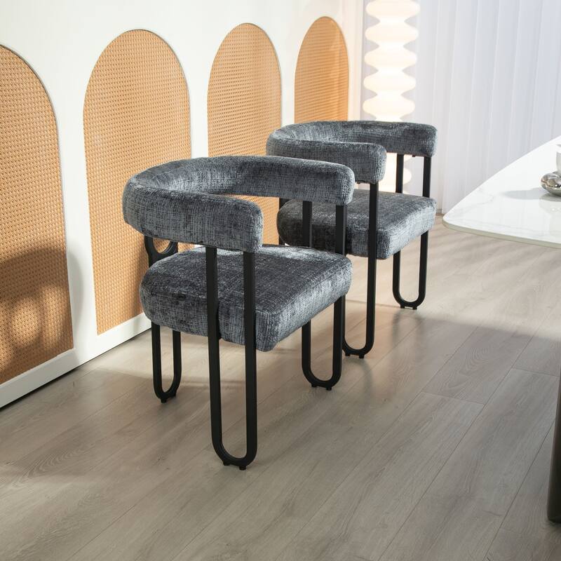 Mid Century Style Dining Chair Set of 2