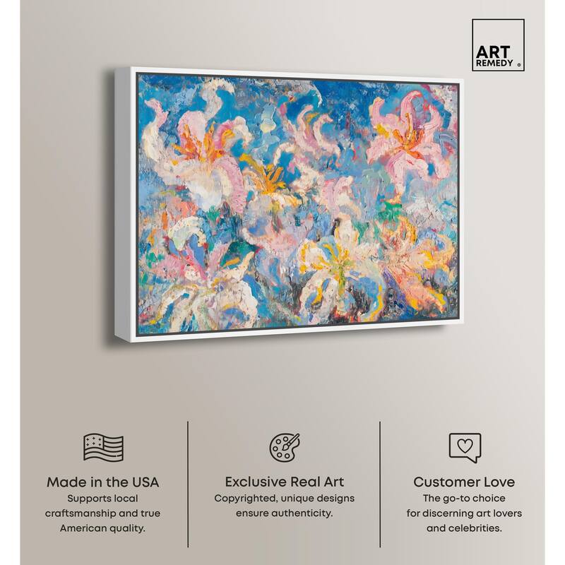 Pastel Riot I Canvas by Art Remedy