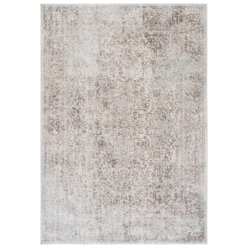 SAFAVIEH Evoke Pety Vintage Distressed Rug - 5'3" x 7'6" - Ivory/Taupe
