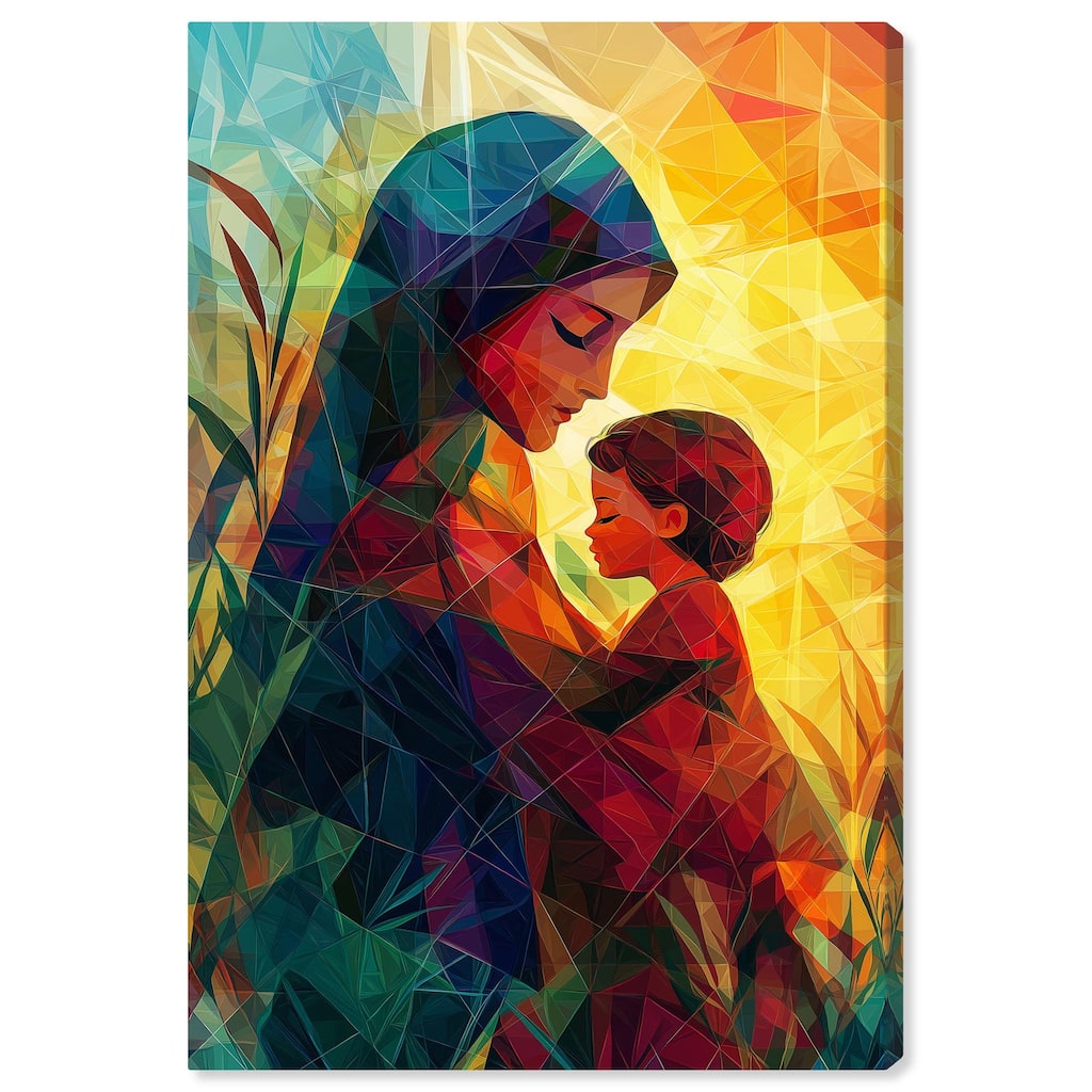 Facet of Feeling Canvas by Art Remedy, Gallery Wrapped