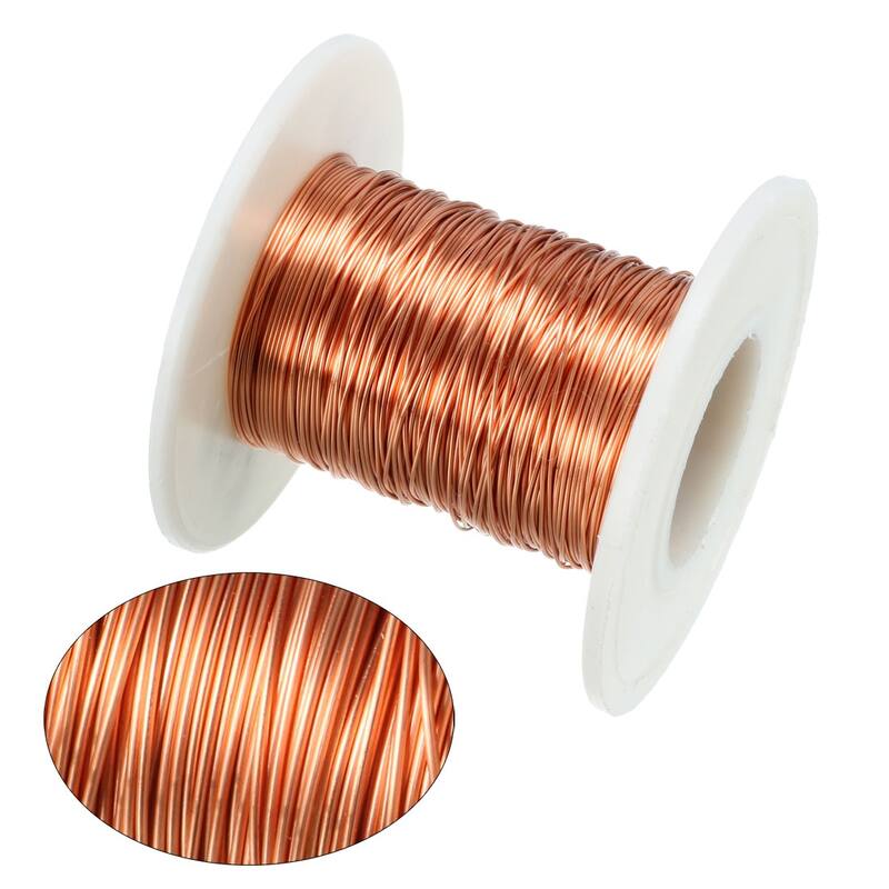 0.38mm Dia Magnet Wire Enameled Copper Wire for Transformers Inductor - 20M/65.6Ft. Length - 0.38mm/0.015" Dia