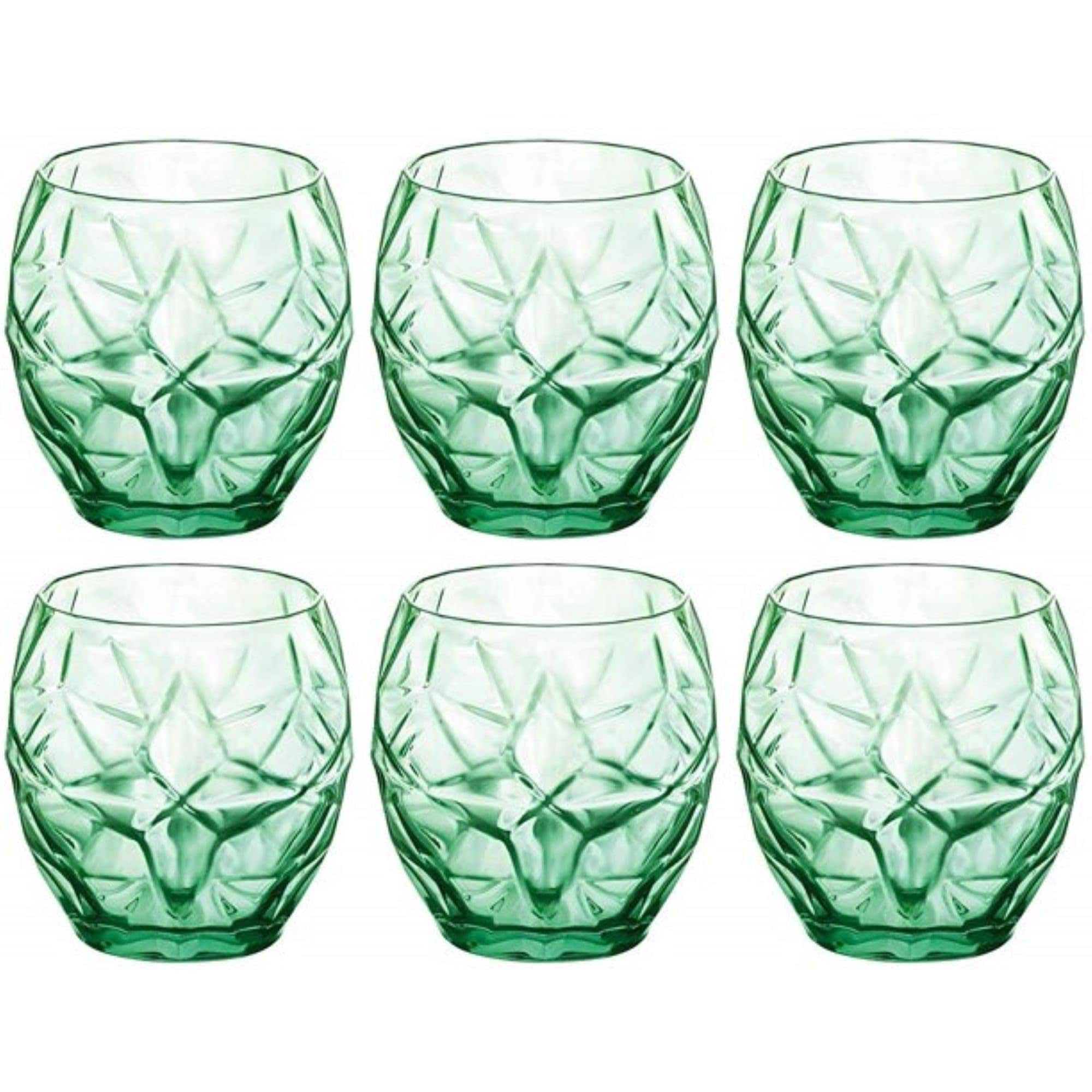 イタリア製 Bormioli 500ml & 200ml 計16個セット Bormioli-Rocco-Set-of-6-