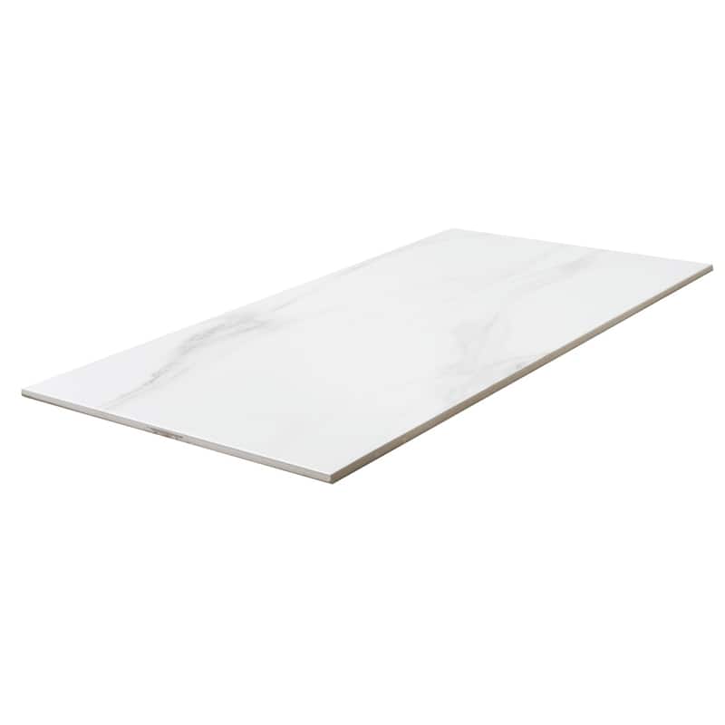 Minerva 13x26 Grey Matte Marble Look Porcelain Tile - Floor, Wall - Large Format