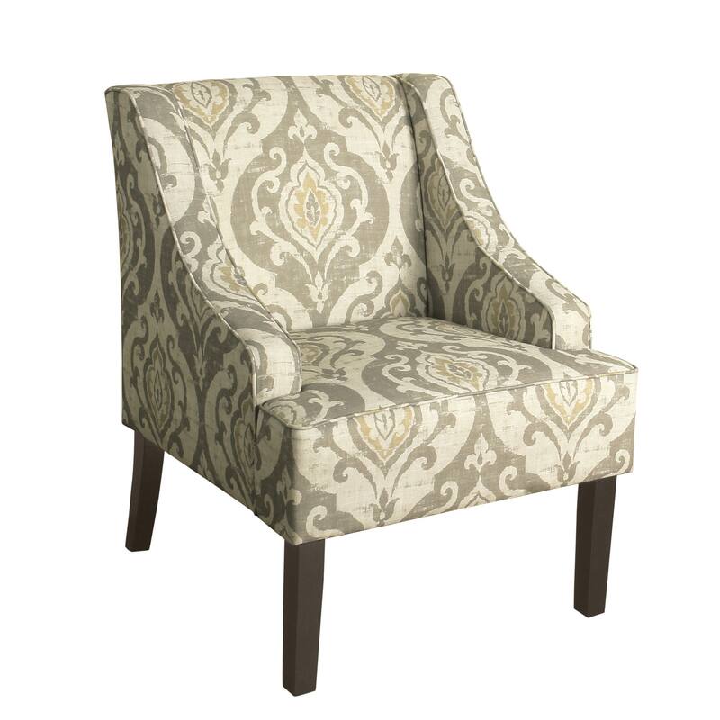 Porch & Den Lyric Swoop Arm Accent Chair