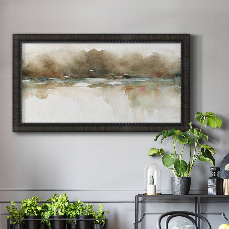 Softer Reflections Premium Framed Canvas- Ready to Hang