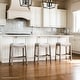 preview thumbnail 25 of 98, Maven Lane 31" Adrien Saddle Kitchen Bar Height Stool - N/A