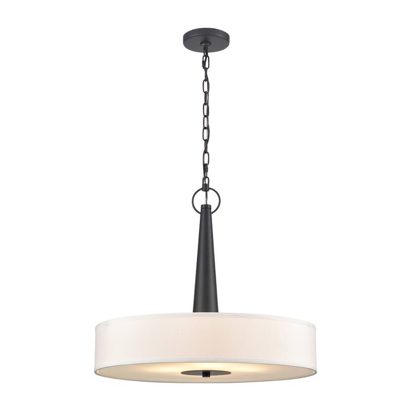 Elk Home Leo 22'' Wide 4-Light Pendant - Matte Black - 22" Wide