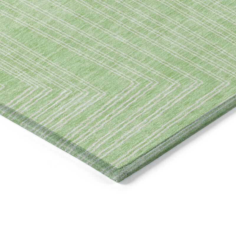 HomeRoots Geometric Transitional Rectangle Outdoor Rug