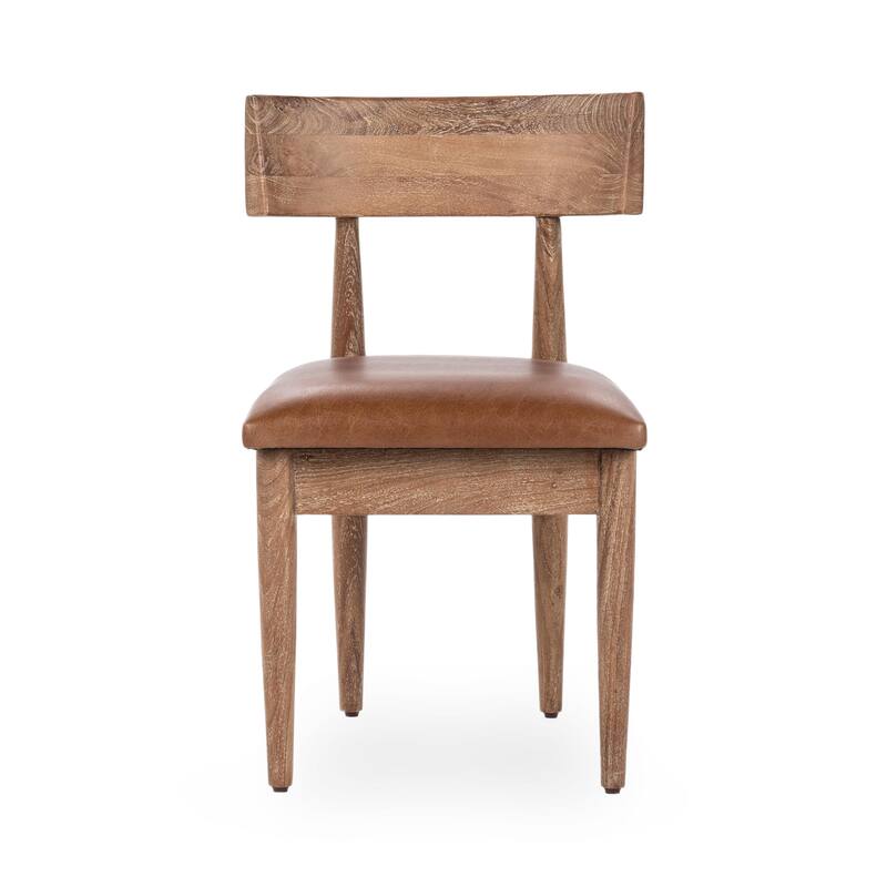 Alvaro Set of 2 Acacia Wood Dining Chairs