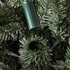 preview thumbnail 4 of 3, Shadow Woods Flocked Spruce Artificial Tree 9ft, Pre-Lit 600 Warm White LED Lights, 1541 PE/PVC 1541 Tips