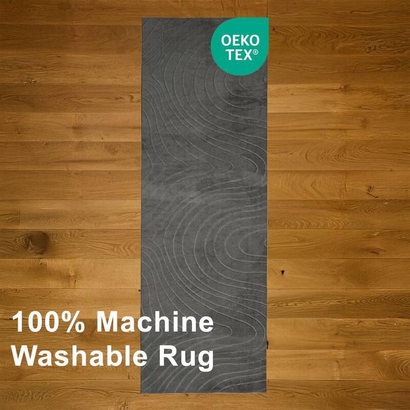 ECARPETGALLERY Somos Modern Machine Washable Area Rug