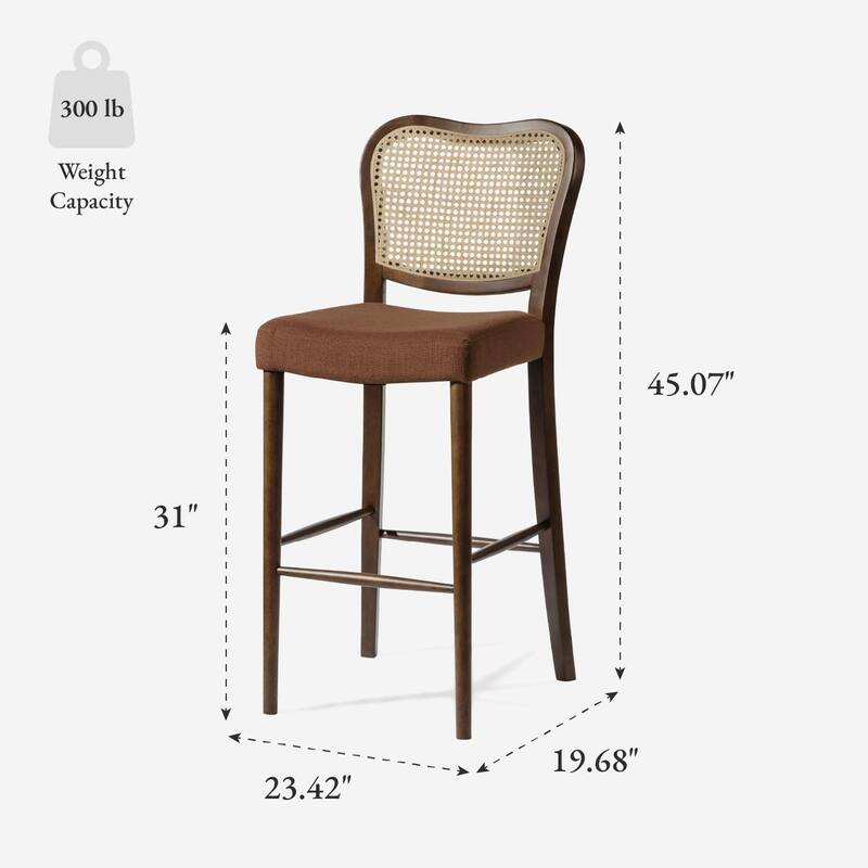 Maven Lane Vera Kitchen Dining Stool