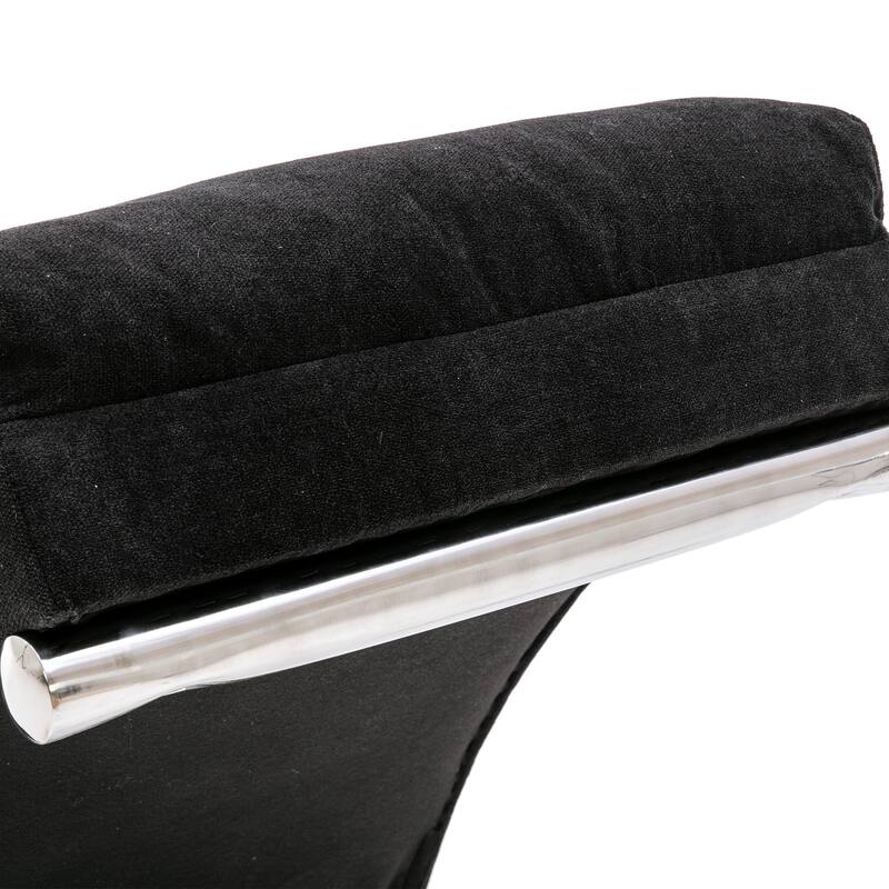 Linen Chaise Lounge Indoor Chair