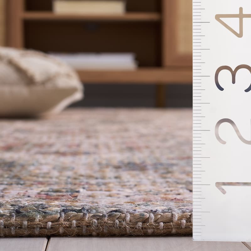 SAFAVIEH Handmade Saffron Hollie Jute & Chenille Rug