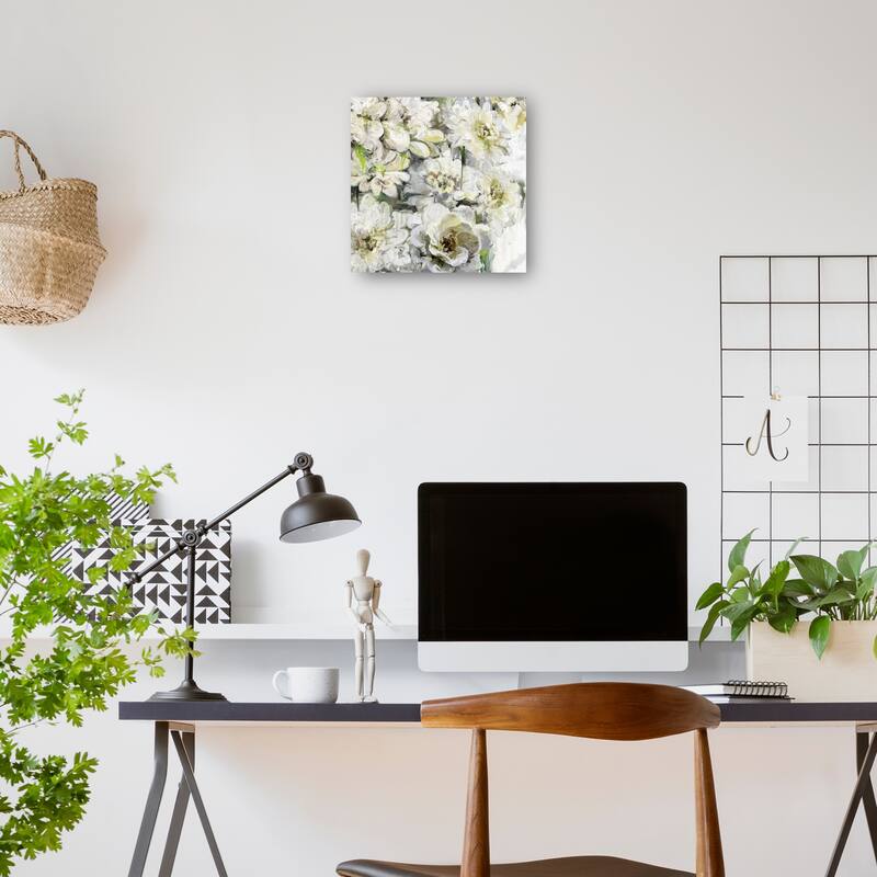 Greenhouse Blooms I By Studio Arts Canvas Art Print