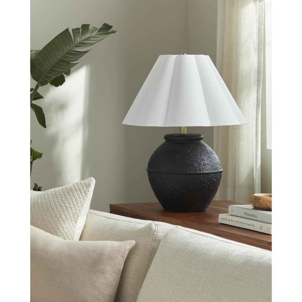 Livabliss Katsuo Traditional Accent Table Lamp - 25"H x 18"W x 18"D