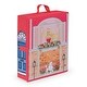 preview thumbnail 8 of 7, Badger Basket Home & Go Dollhouse Playset Travel & Storage Case with Bed/Bedding for 12-inch Fashion Dolls - Pink/Multi