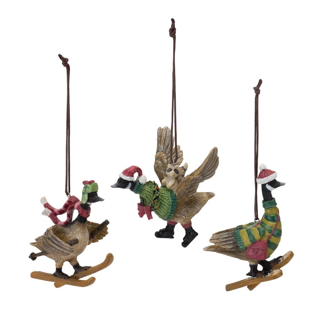 Goose Ornament (Set of 3)