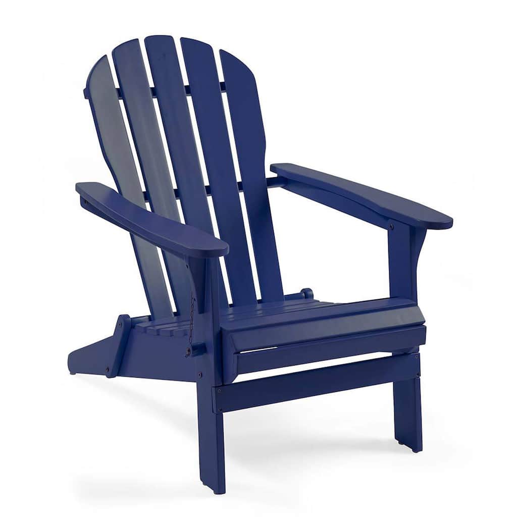 Navy Wooden Adirondack Chair