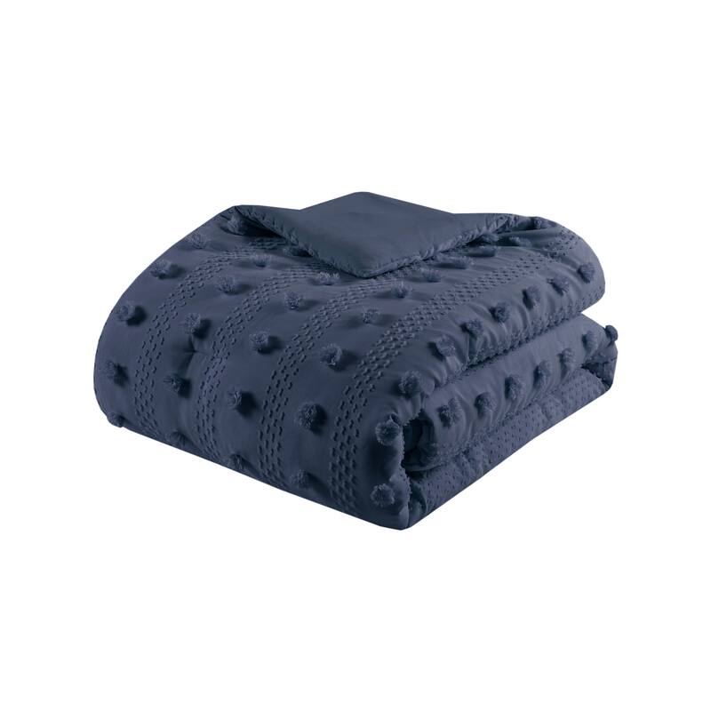 Intelligent Design Vera Clip Jacquard Comforter Set
