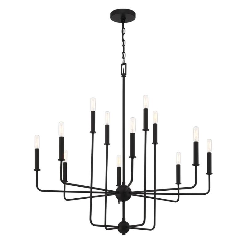 Savoy House 1-4046-12 Avondale 12 Light 34" Wide Taper Candle Style