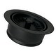 preview thumbnail 3 of 5, SinkSense Matte Black Kitchen Sink Disposal Flange Drain with Stopper